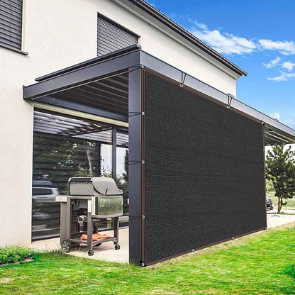 Outdoor courtyard shade net