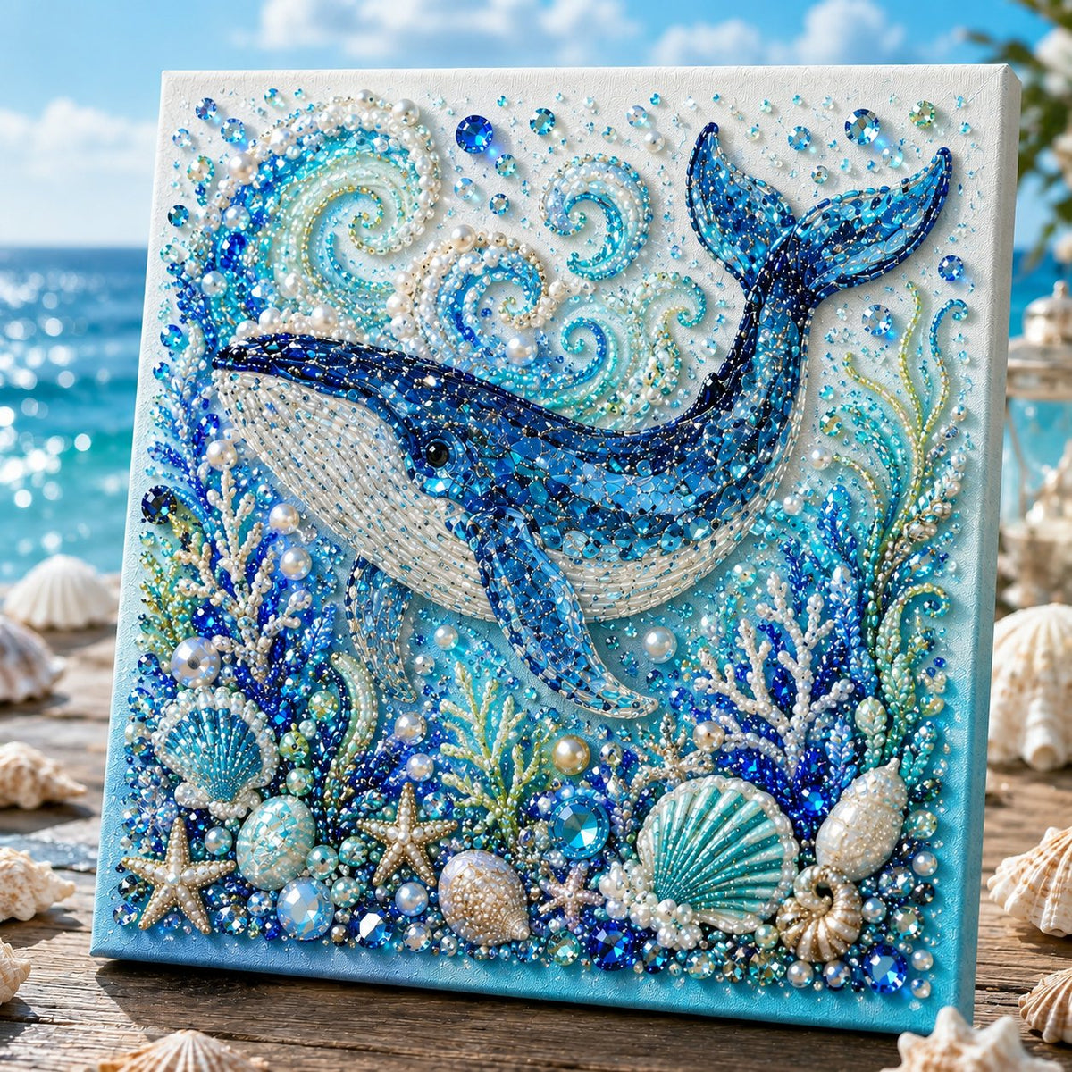 Ocean Theme Pearl Art DIY Kit