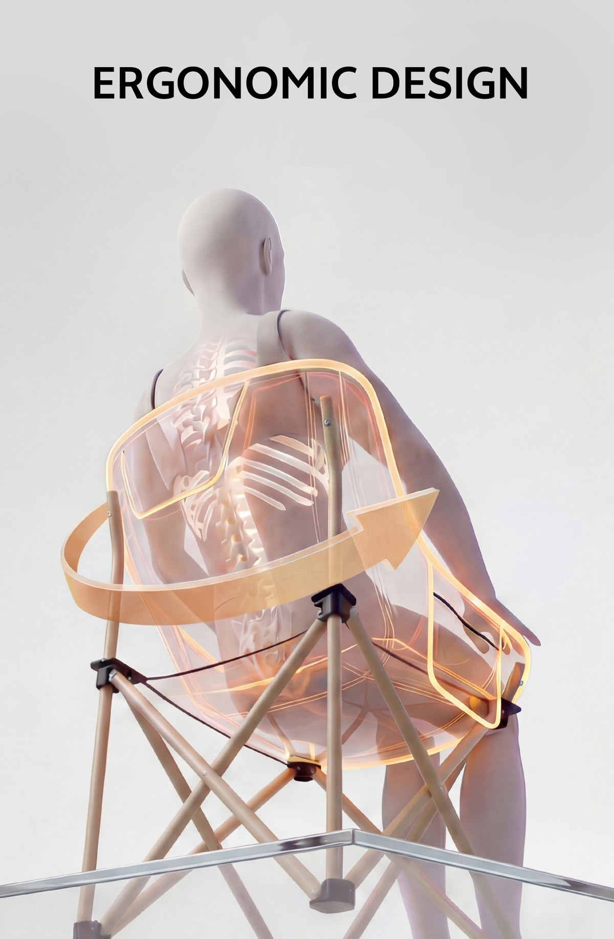 Perch Portable Folding Moon Chair